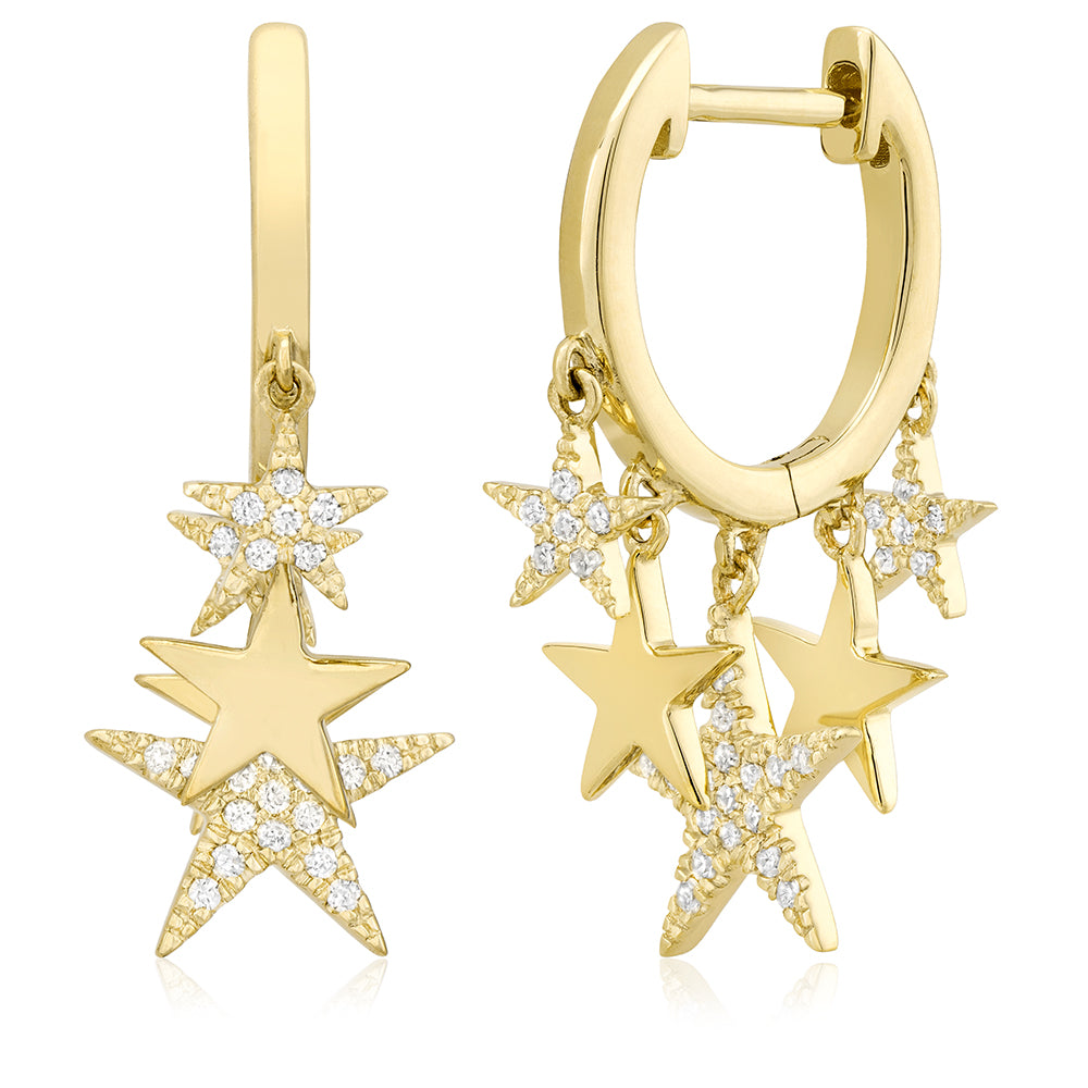 Dia Star Earrings